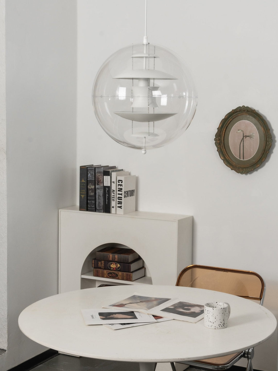 Rund Kula Hängande Lampa