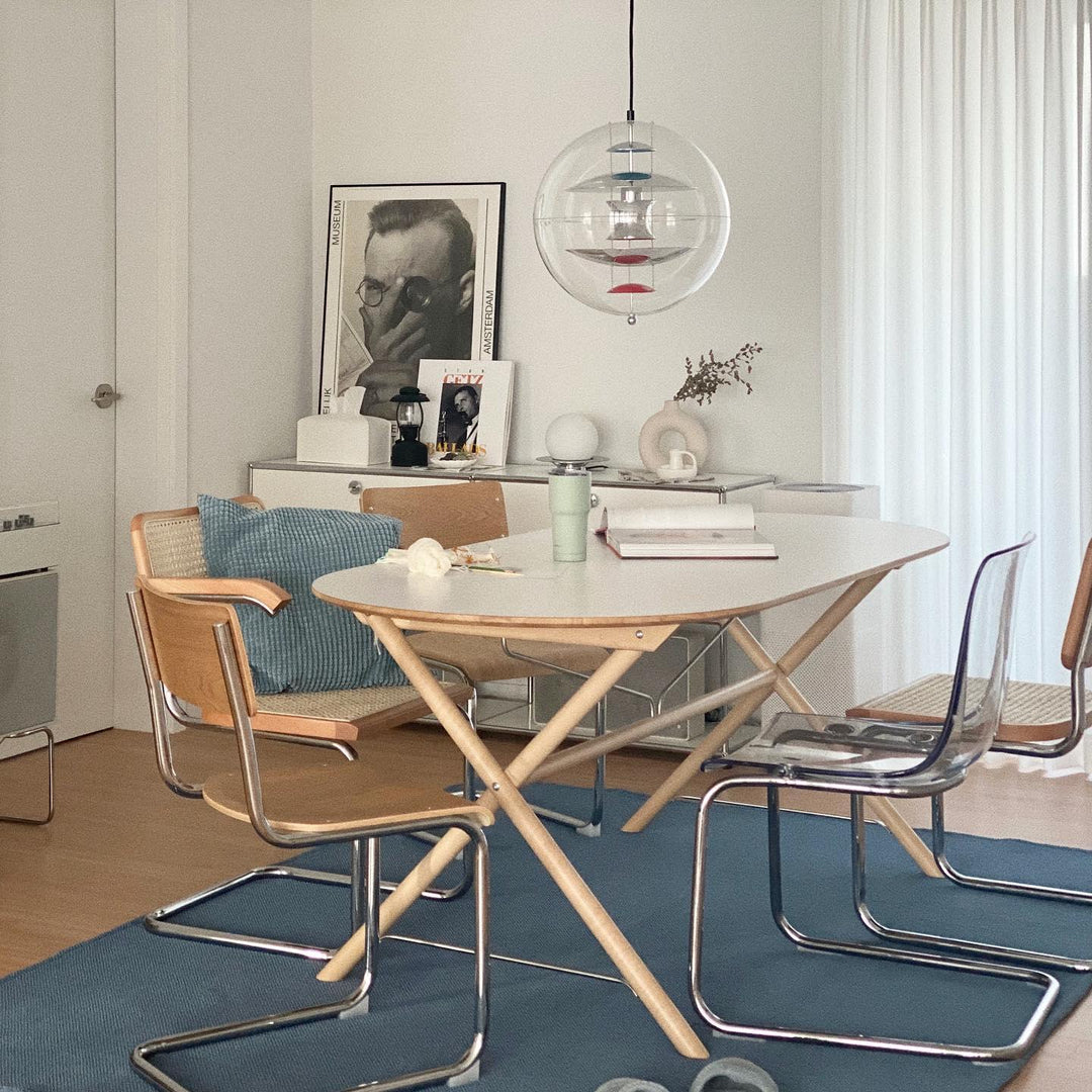 Rund Kula Hängande Lampa