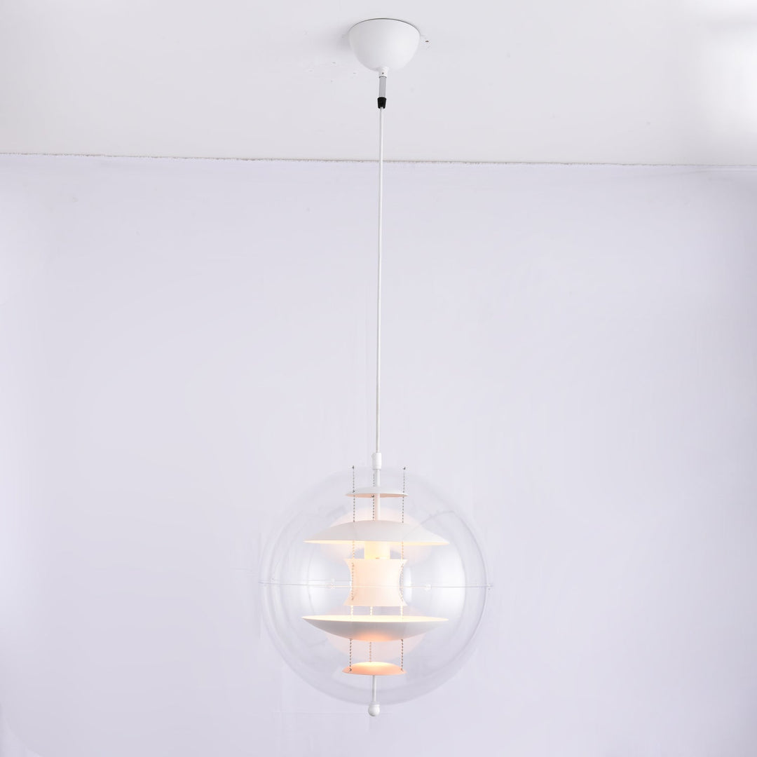 Rund Kula Hängande Lampa