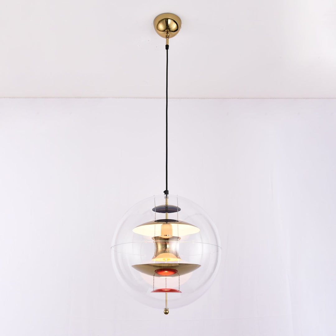 Rund Kula Hängande Lampa