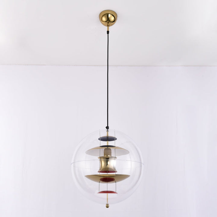 Rund Kula Hängande Lampa