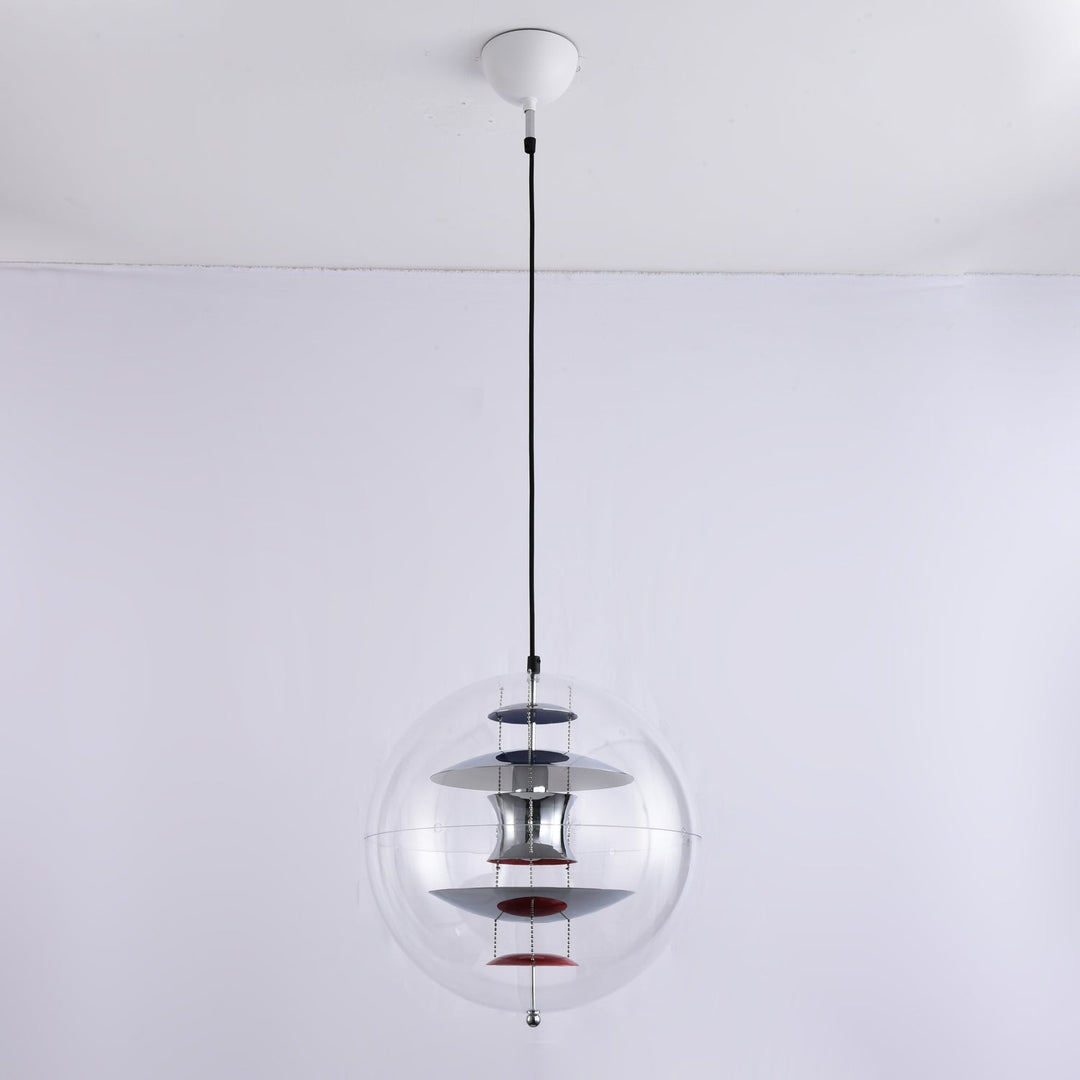 Rund Kula Hängande Lampa