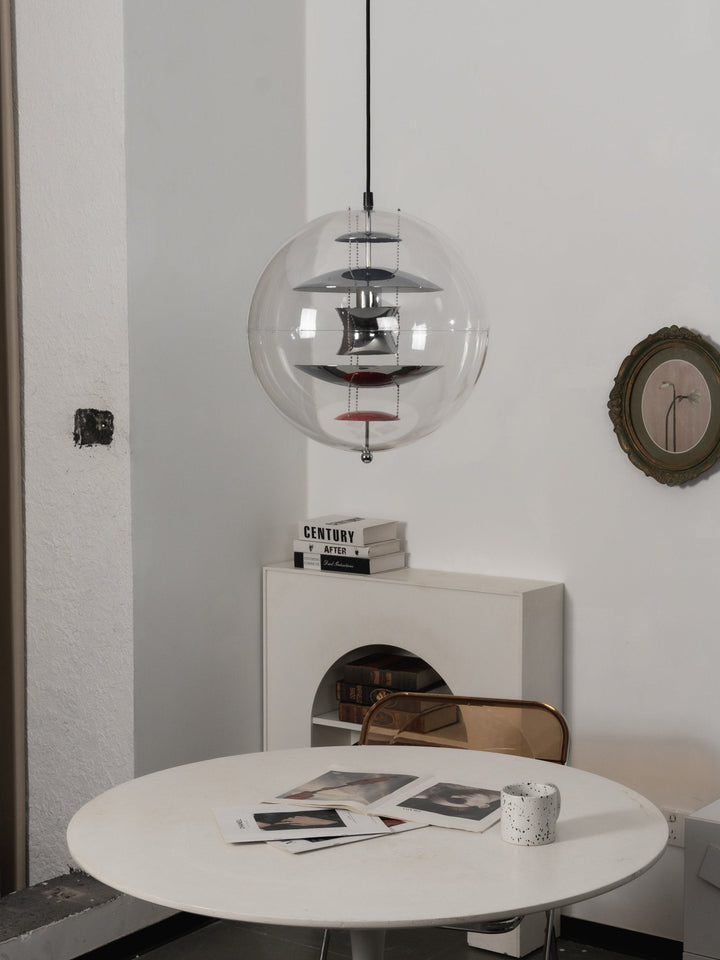 Rund Kula Hängande Lampa