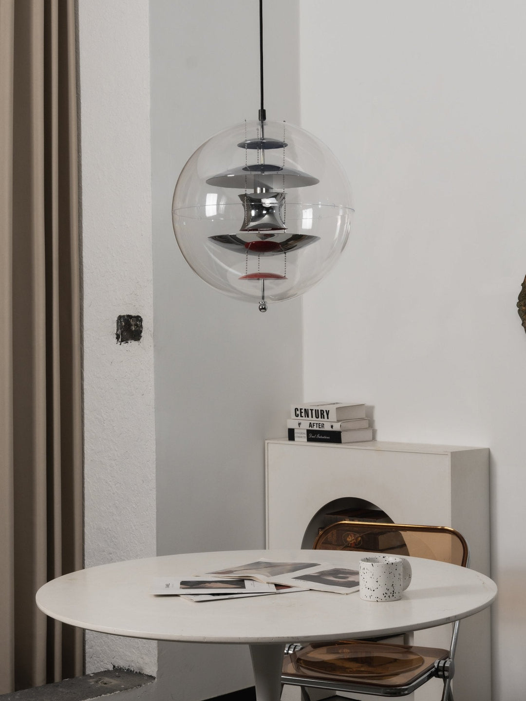 Rund Kula Hängande Lampa