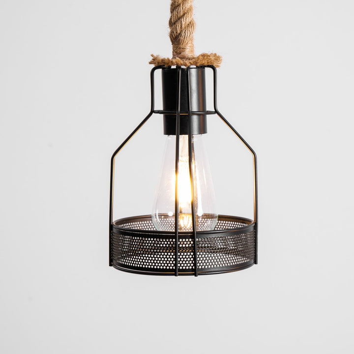 Rustik Trä Chandlier