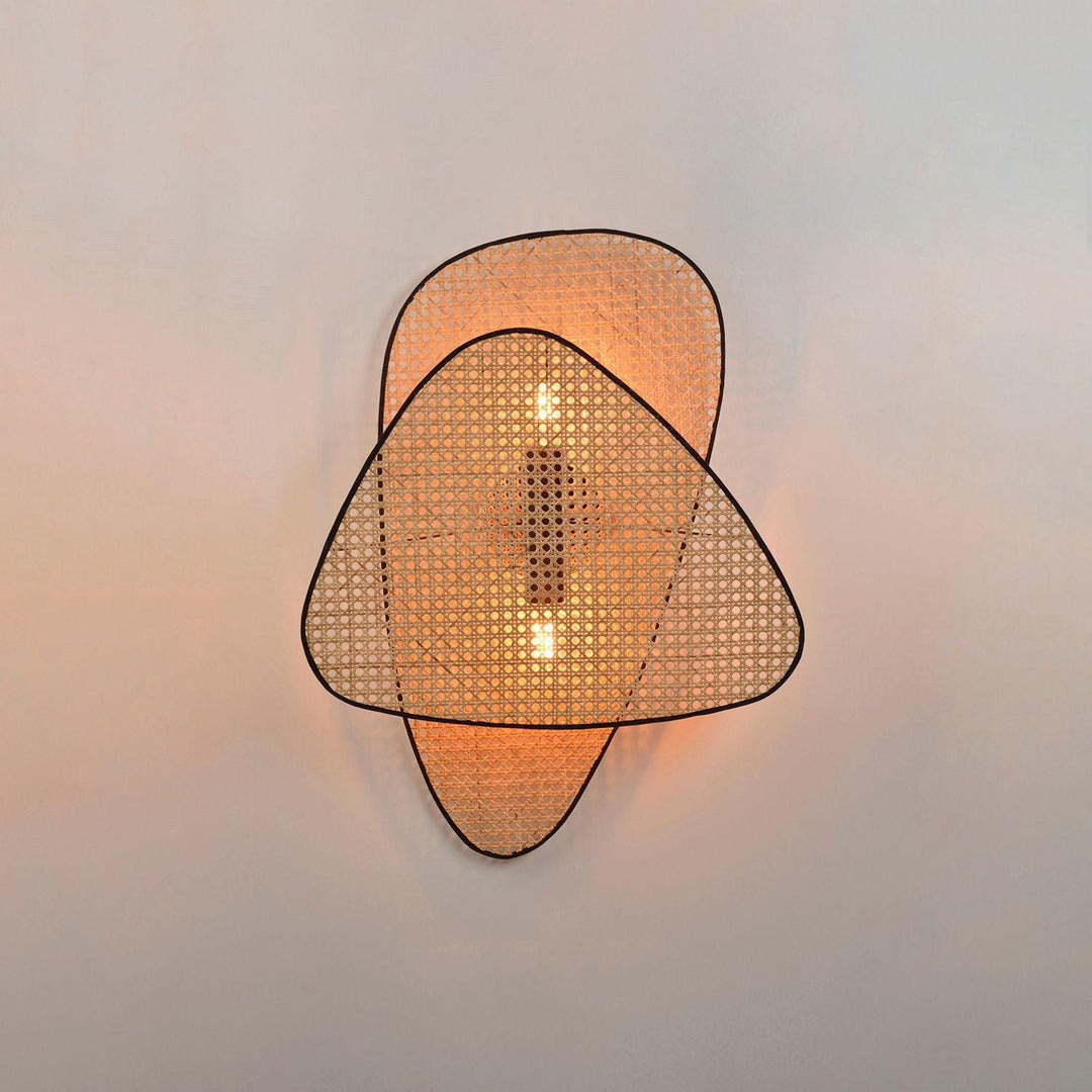 Skärm Cannage Vägglampa