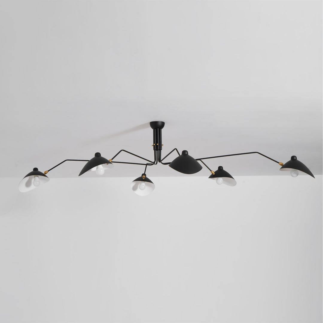Multi-Arm Spider Ceiling Light A