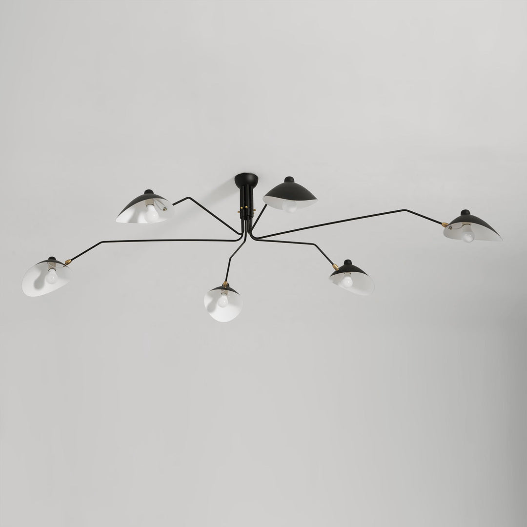 Multi-Arm Spider Ceiling Light A