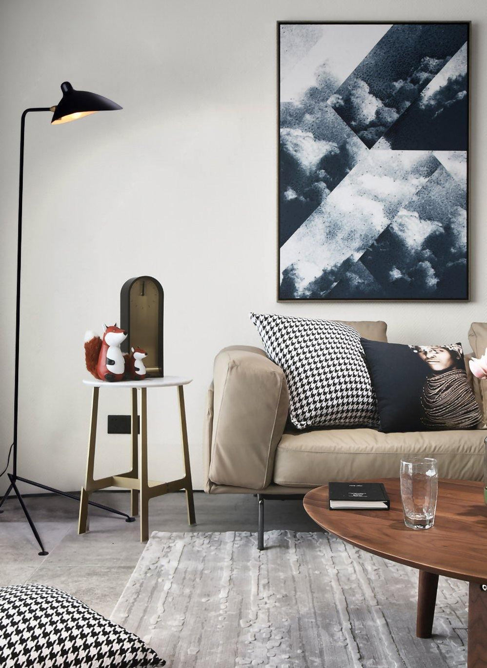 Arm Spider Floor Lamp