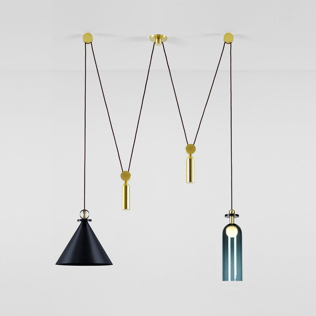 Geometrisk Form Konst Modern Kandelaber