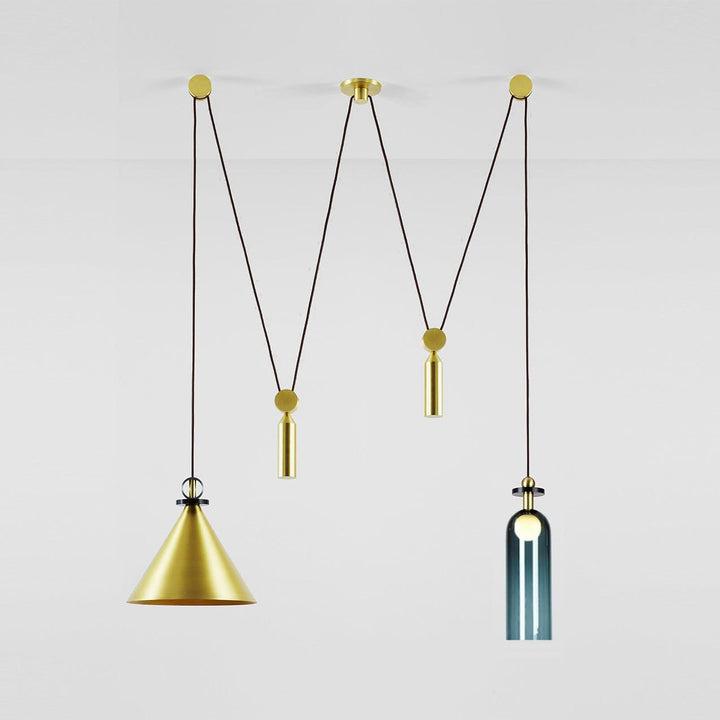 Geometrisk Form Konst Modern Kandelaber