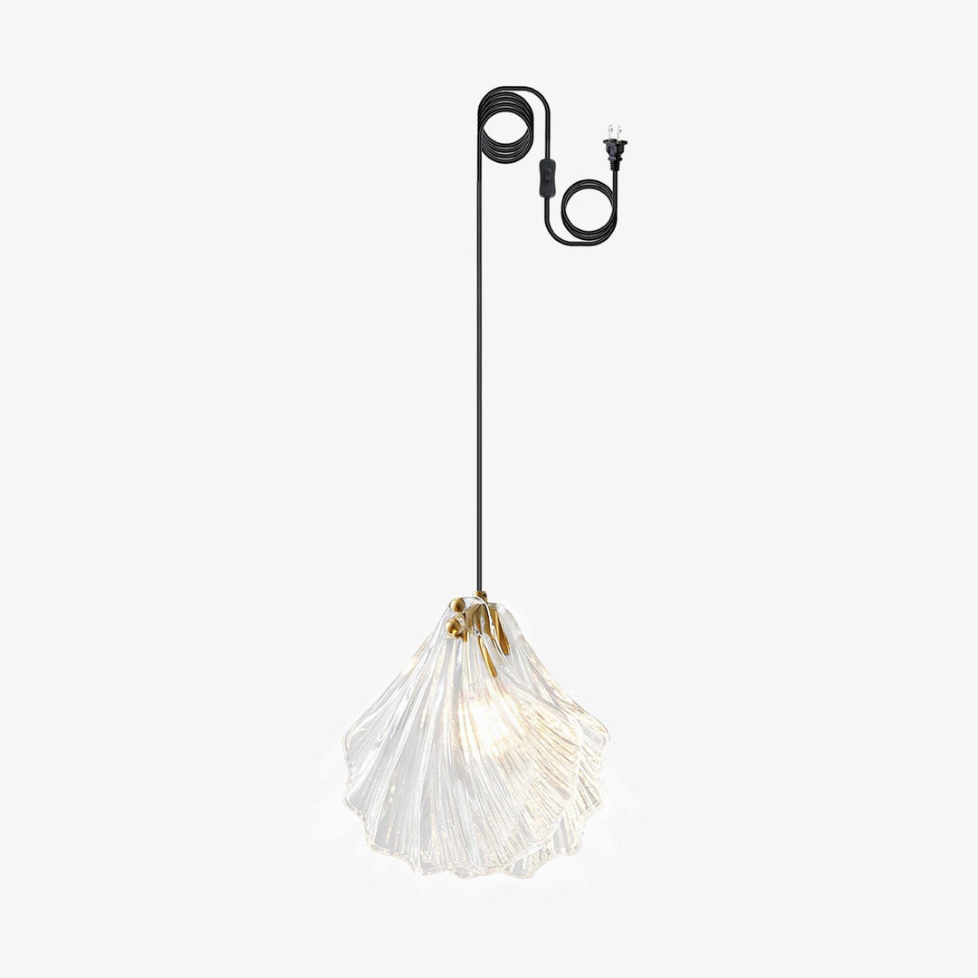 Shell Mini Pendel Swag Lampa