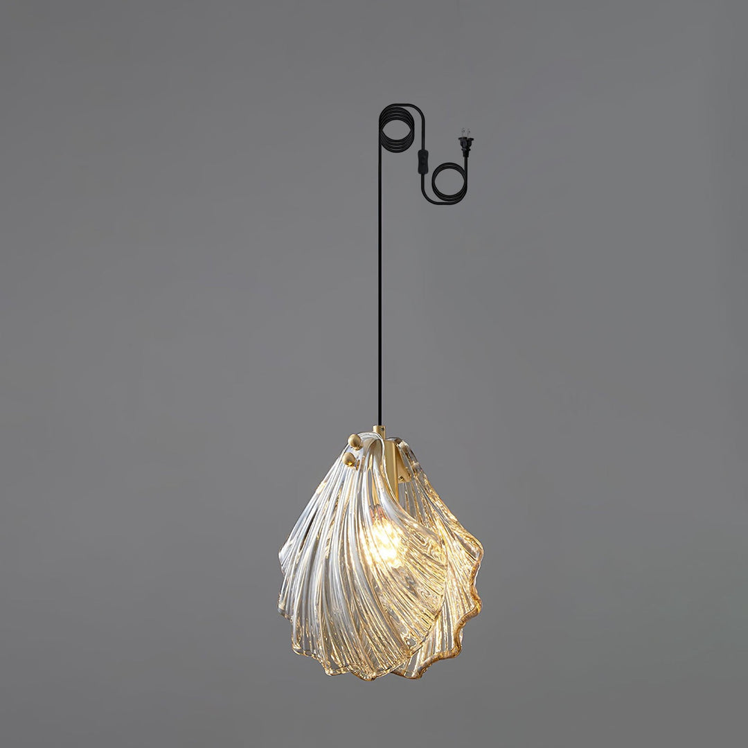 Shell Mini Pendel Swag Lampa