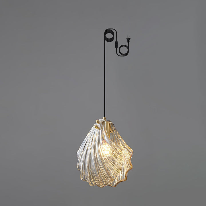 Shell Mini Pendel Swag Lampa