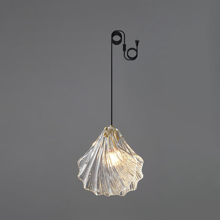 Shell Mini Pendel Swag Lampa
