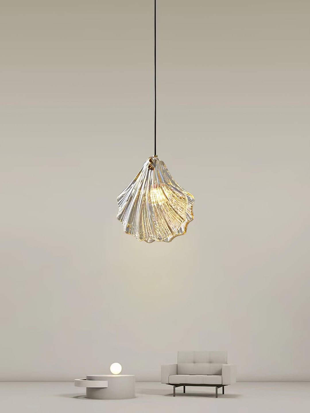 Shell Mini Pendel Swag Lampa