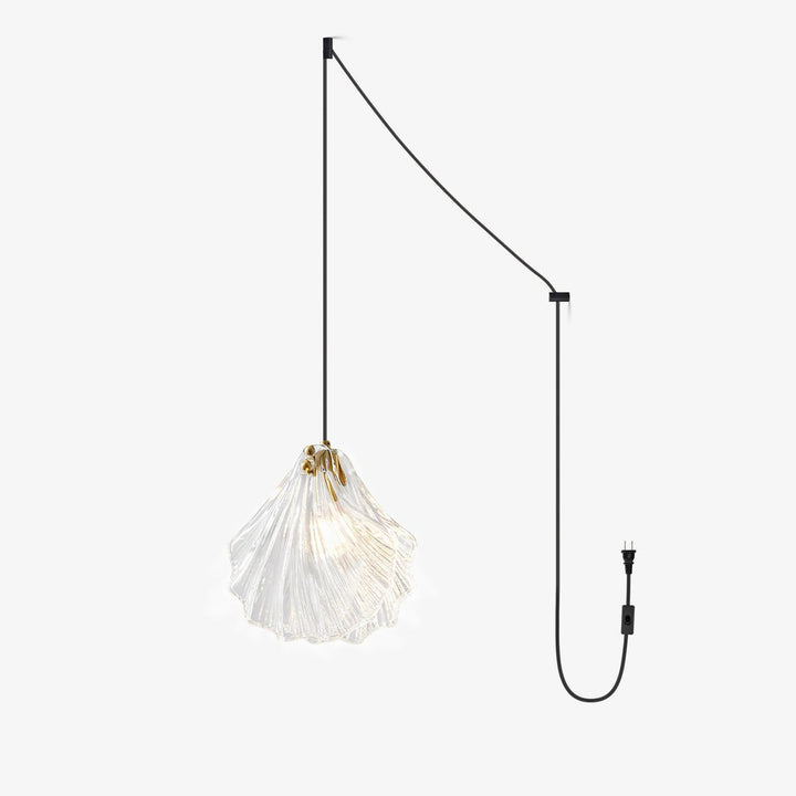 Shell Mini Pendel Swag Lampa