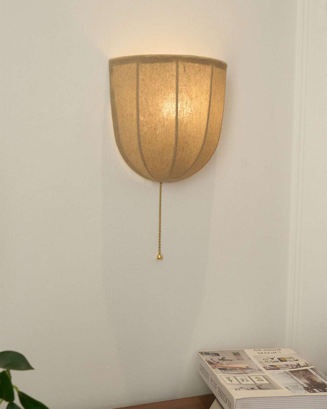 Sienna Linne Vägglampa