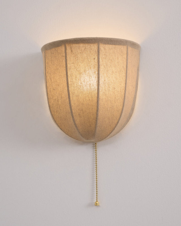 Sienna Linne Vägglampa