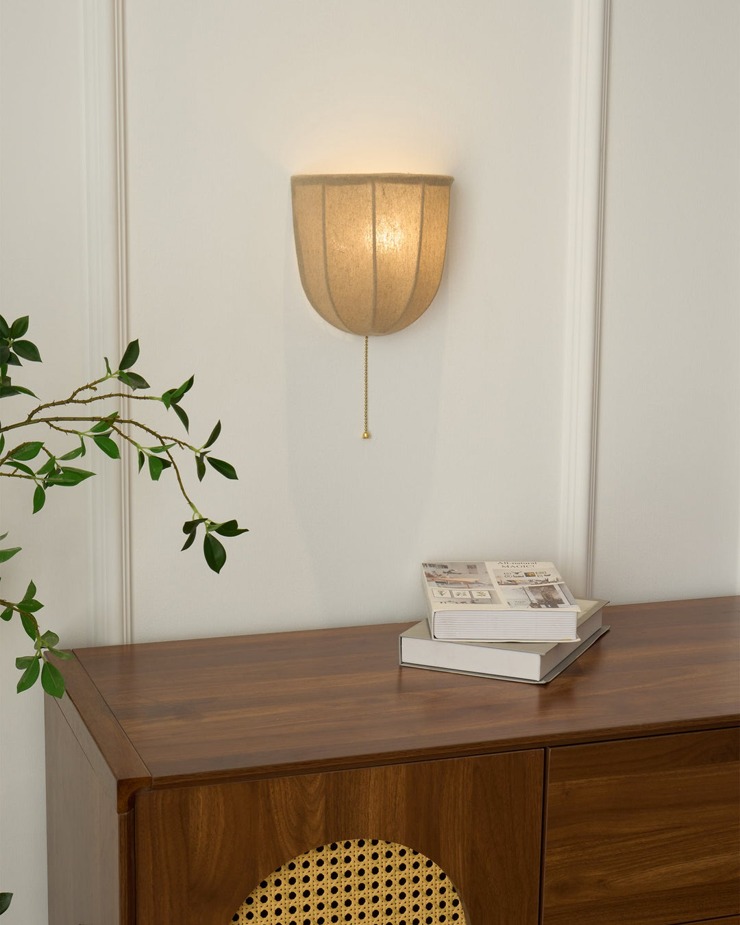 Sienna Linne Vägglampa