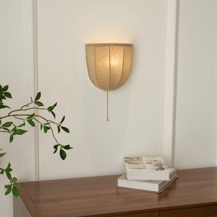 Sienna Linne Vägglampa