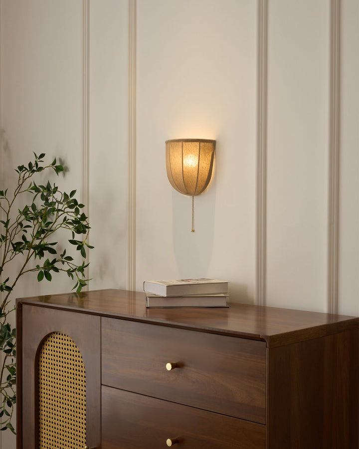 Sienna Linne Vägglampa