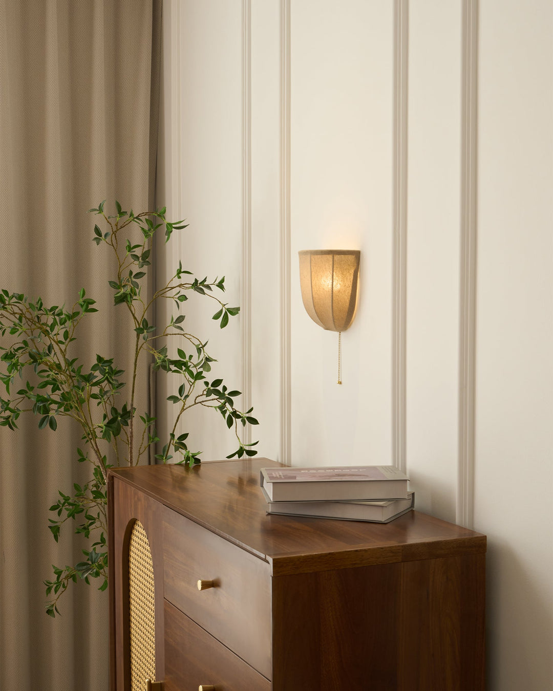 Sienna Linne Vägglampa