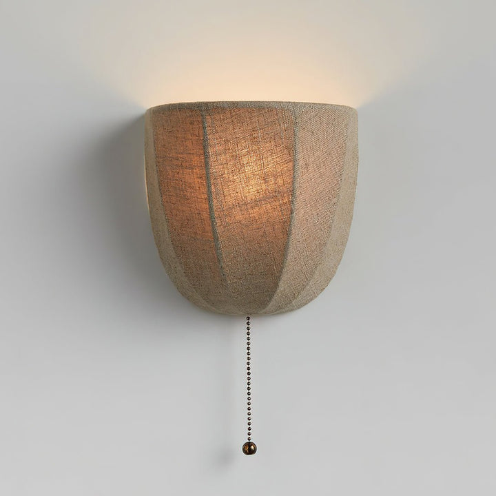 Sienna Linne Vägglampa