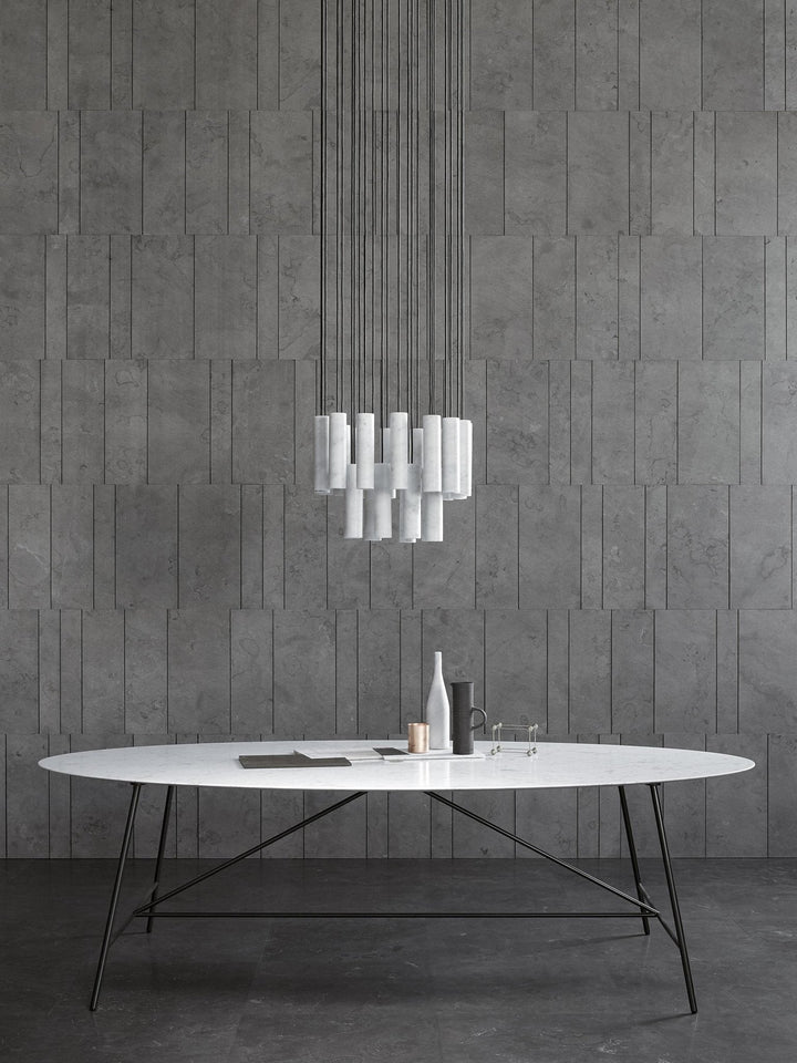 Silo Alabaster Pendellampa