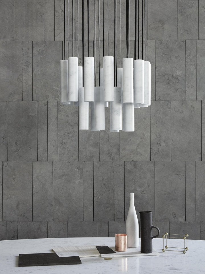 Silo Alabaster Pendellampa