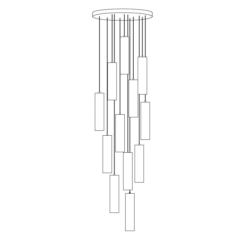 Silo Alabaster Pendellampa