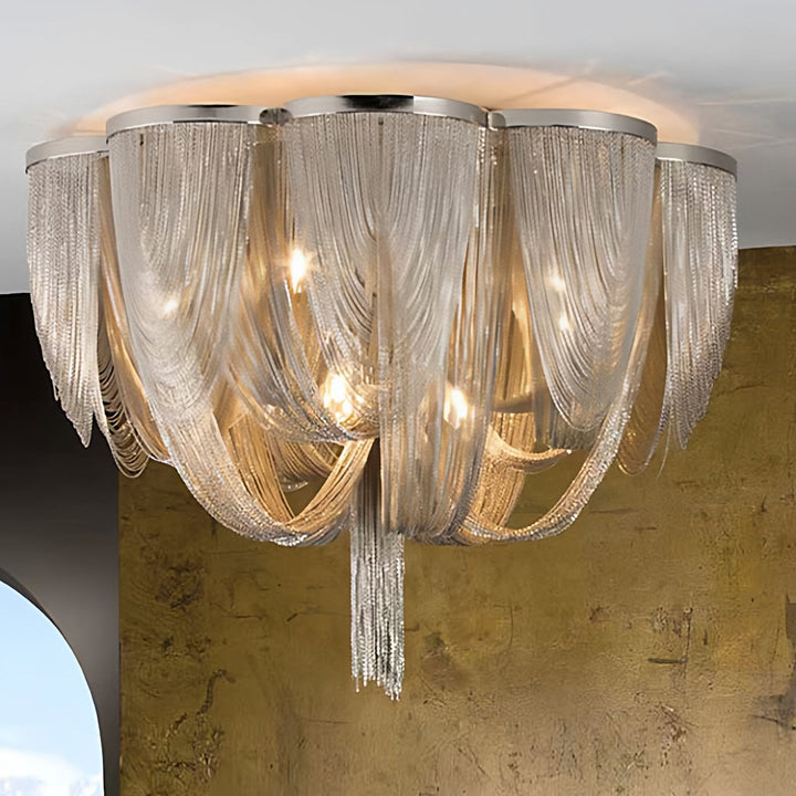Kedja Fringed Taklampa