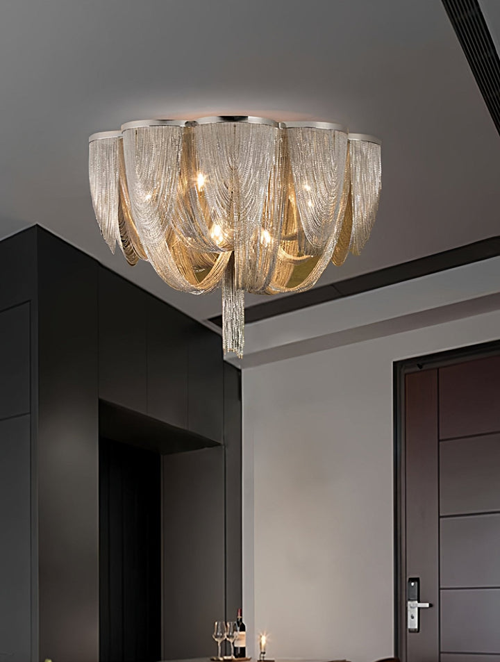 Kedja Fringed Taklampa