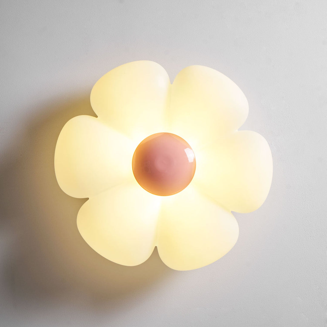 Sexbladig Blomma Barnrum Taklampa