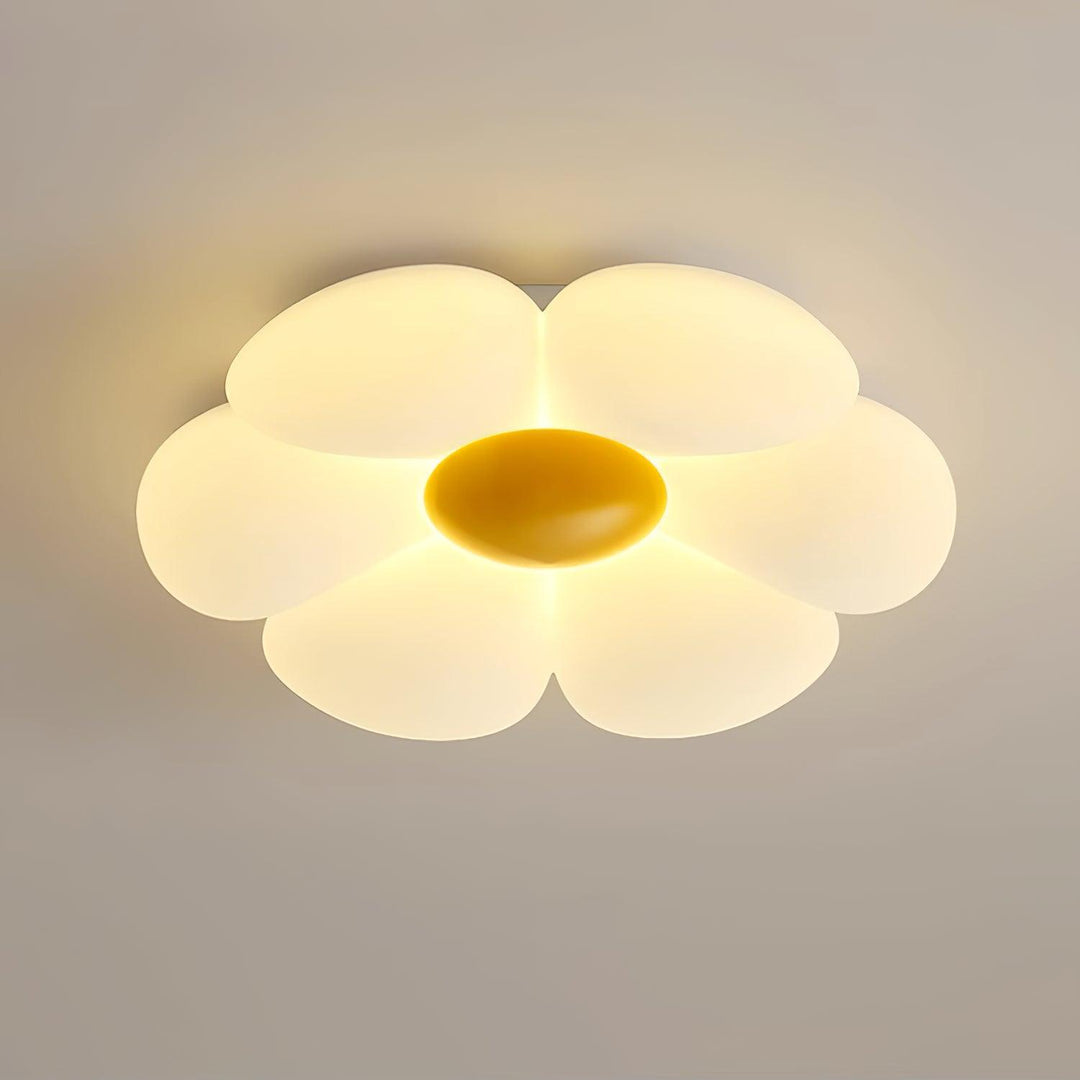 Sexbladig Blomma Barnrum Taklampa