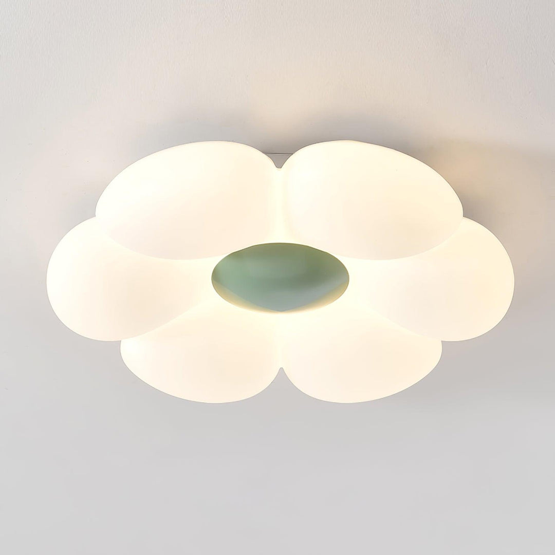 Sexbladig Blomma Barnrum Taklampa