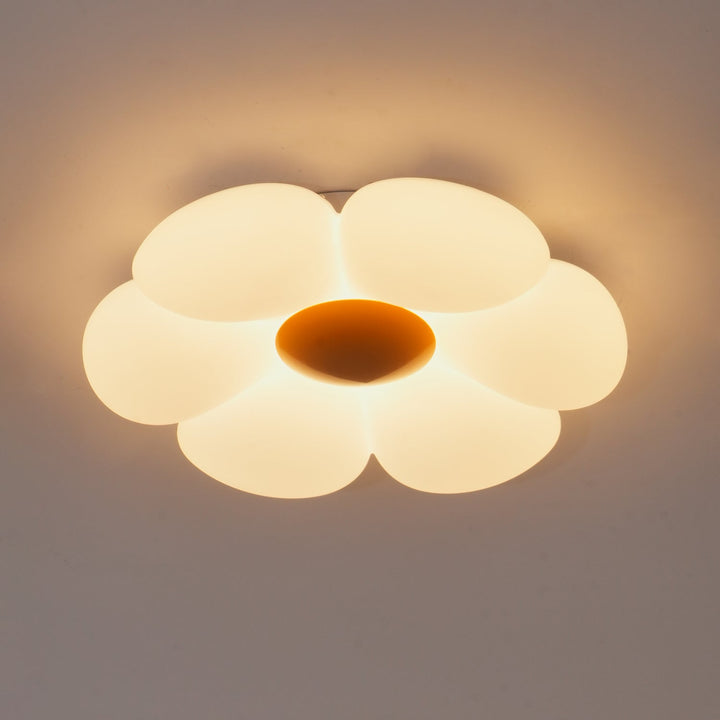 Sexbladig Blomma Barnrum Taklampa