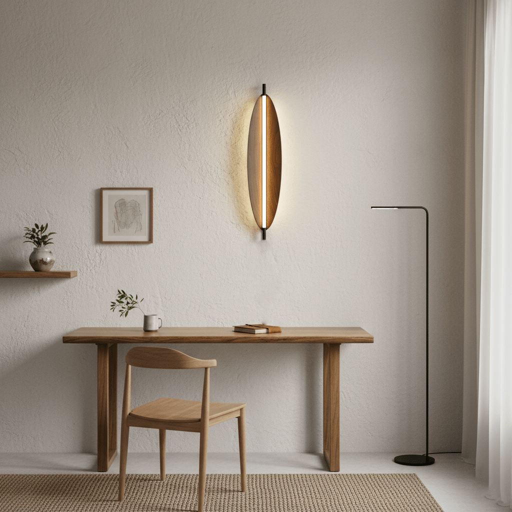Snygg Vägglampa