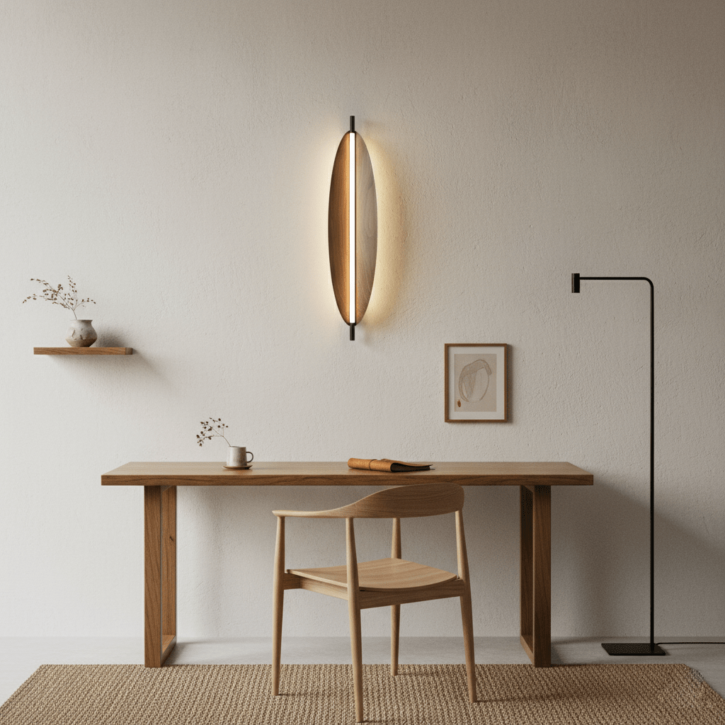 Snygg Vägglampa