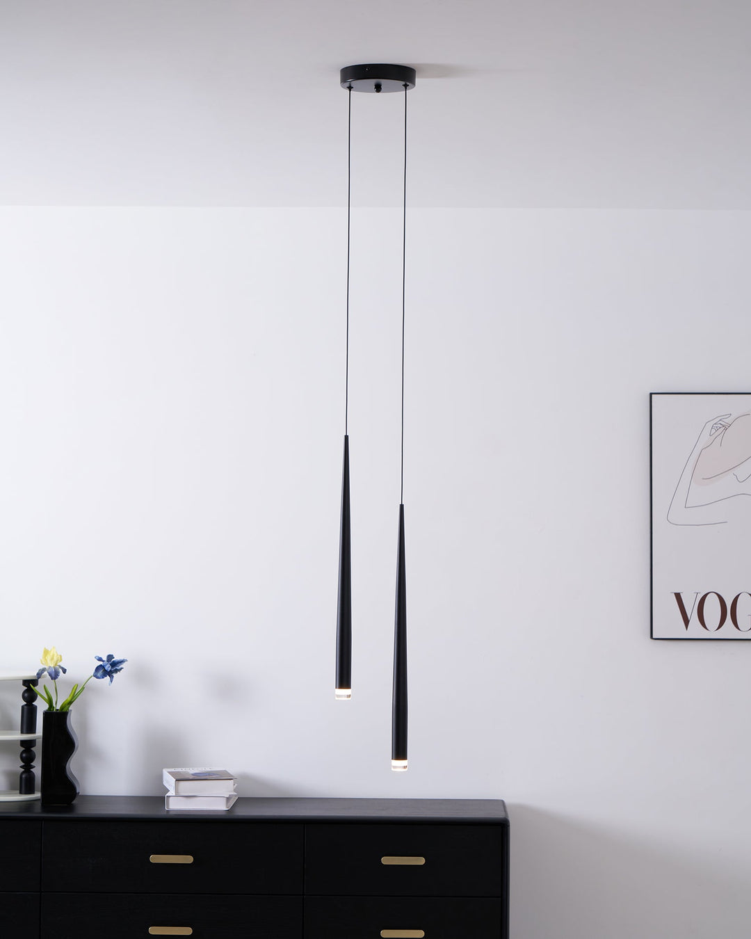 Slank Kegel Chandelier