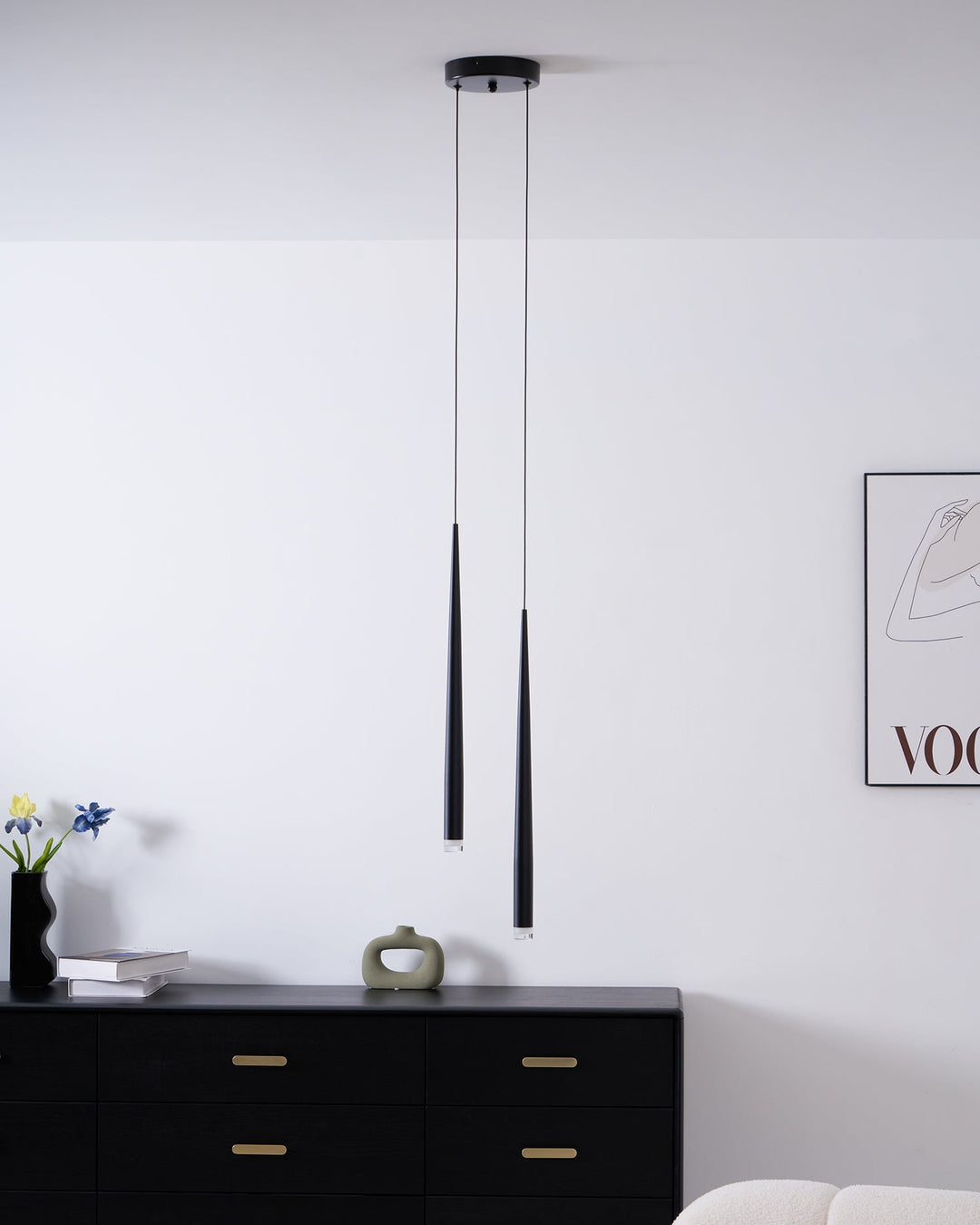 Slank Kegel Chandelier