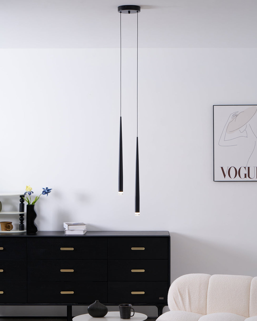 Slank Kegel Chandelier