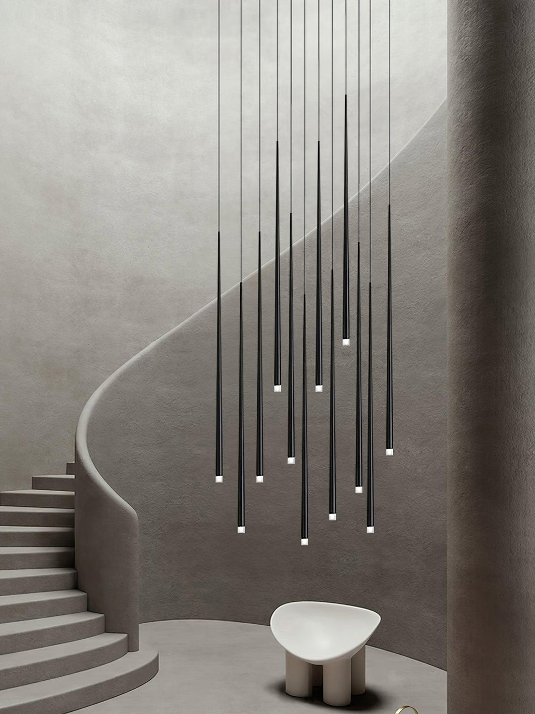 Slank Kegel Chandelier