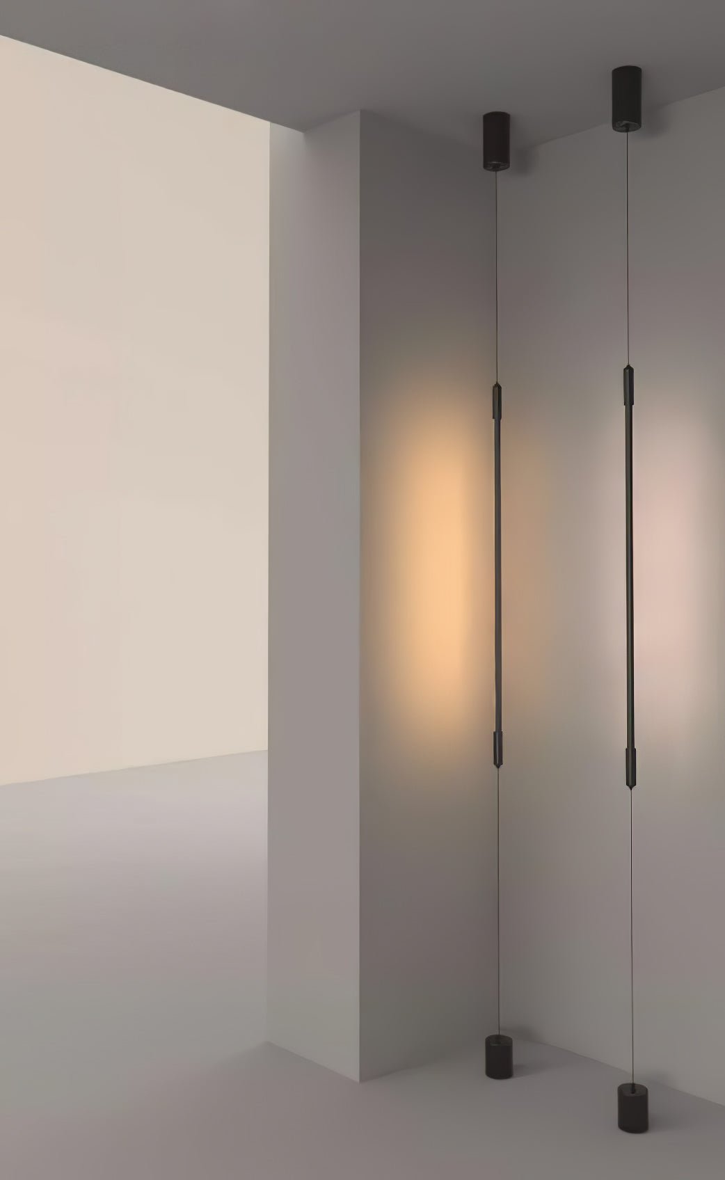 Slim line Skåplampa