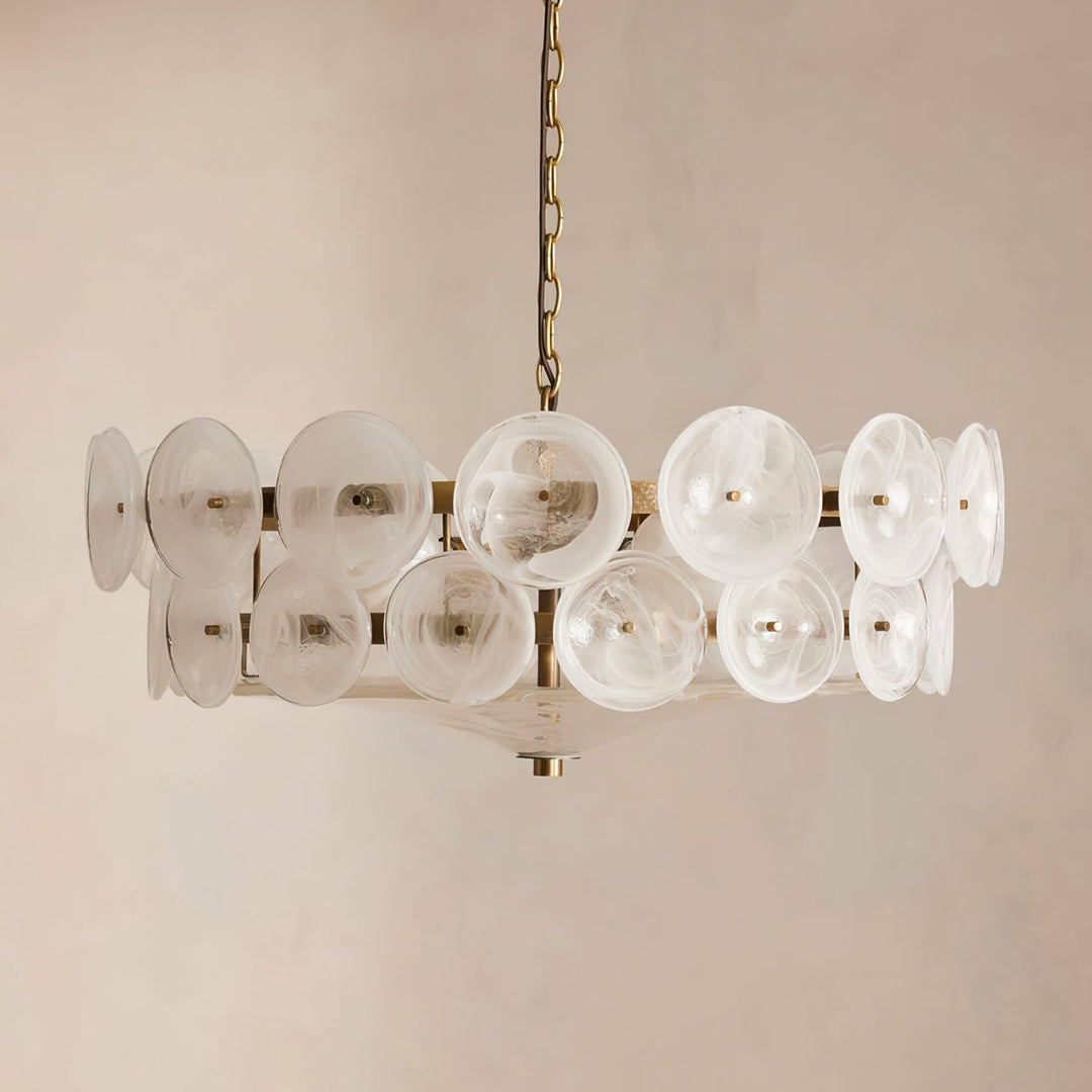 Solaris Disc Murano Kandelaber