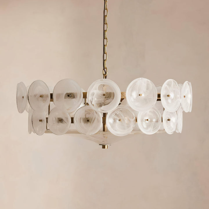 Solaris Disc Murano Kandelaber