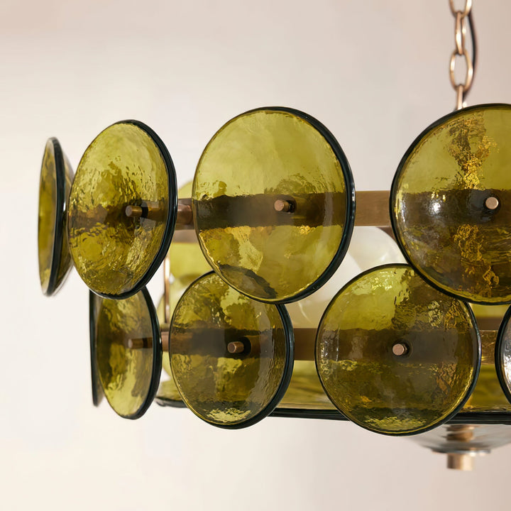 Solaris Disc Murano Kandelaber