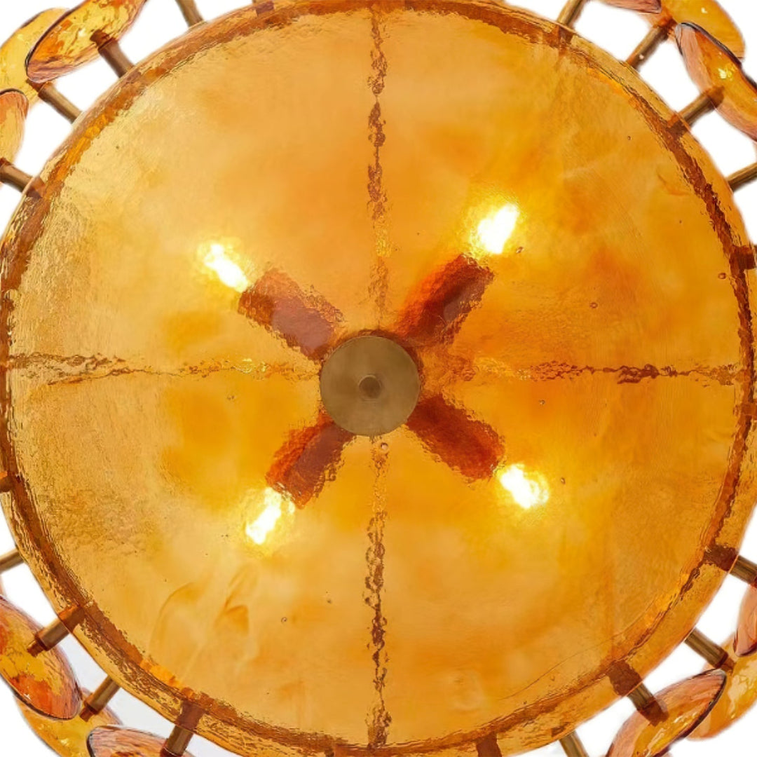 Solaris Disc Murano Kandelaber