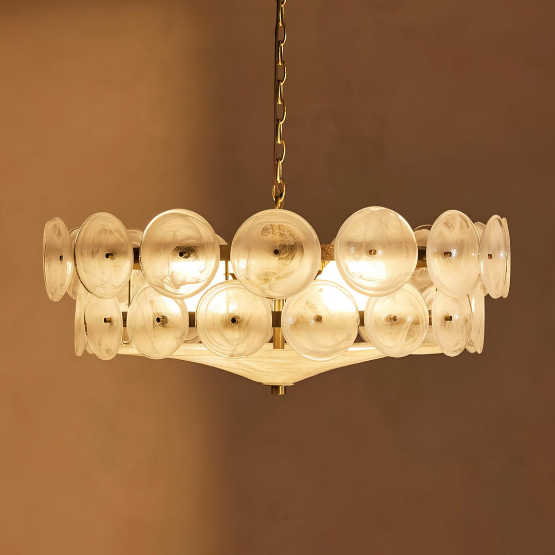 Solaris Disc Murano Kandelaber