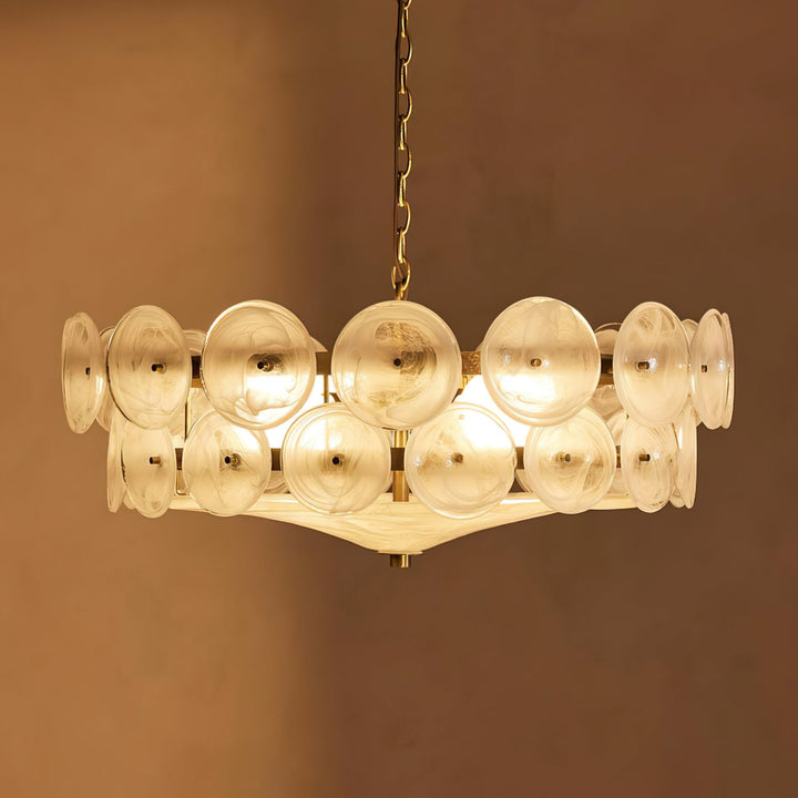 Solaris Disc Murano Kandelaber